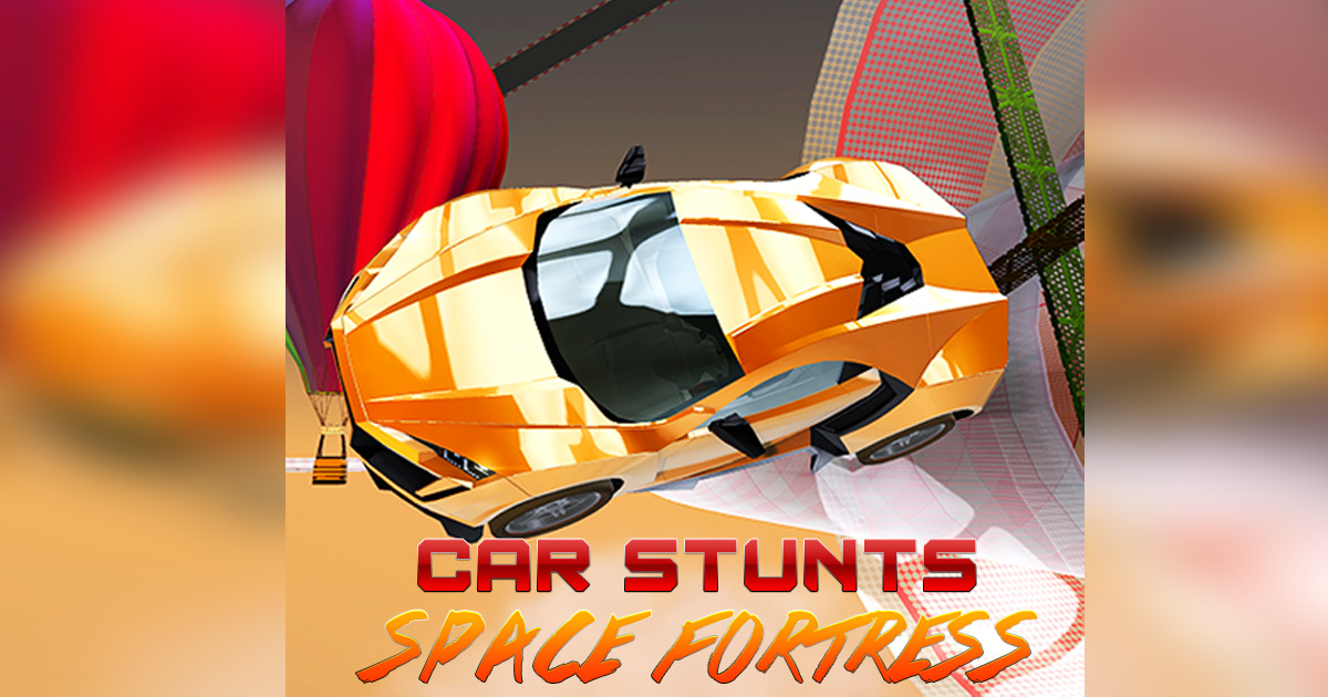 Crazy Car Stunts: Space Fortress